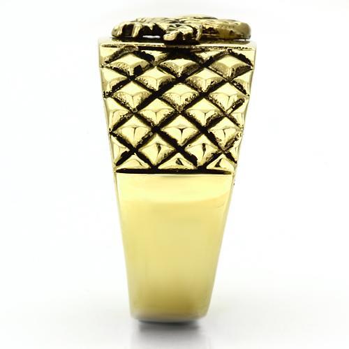 Gold-Plated Western Military Ring