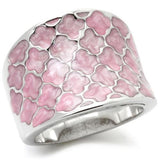 Rhodium Brass Ring with No Stone