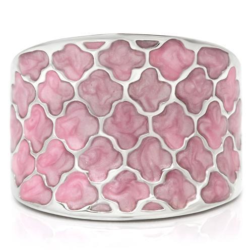 Rhodium Brass Ring with No Stone