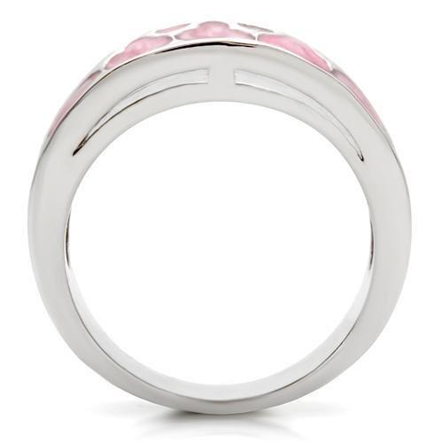 Rhodium Brass Ring with No Stone