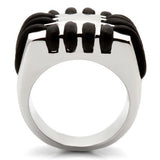 Rhodium Brass Ring with No Stone