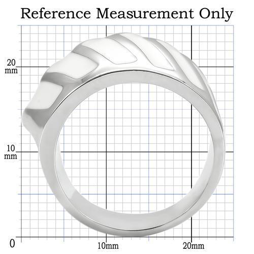 Rhodium Brass Ring with No Stone