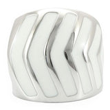 Rhodium Brass Ring with No Stone