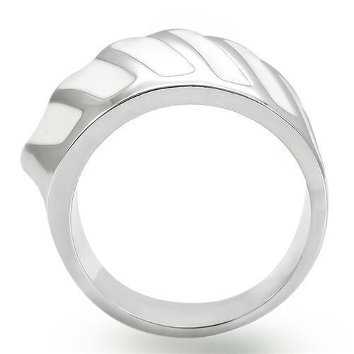 Rhodium Brass Ring with No Stone