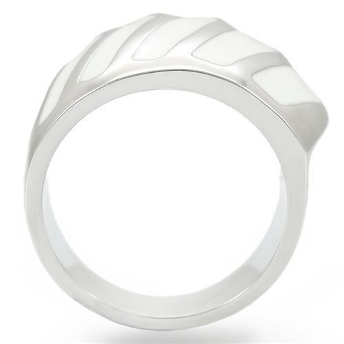 Rhodium Brass Ring with No Stone