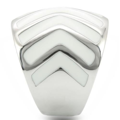 Rhodium Brass Ring with No Stone