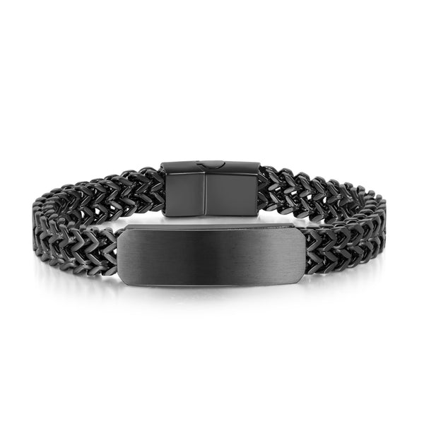 Custom Stainless Steel Engraved Bracelet