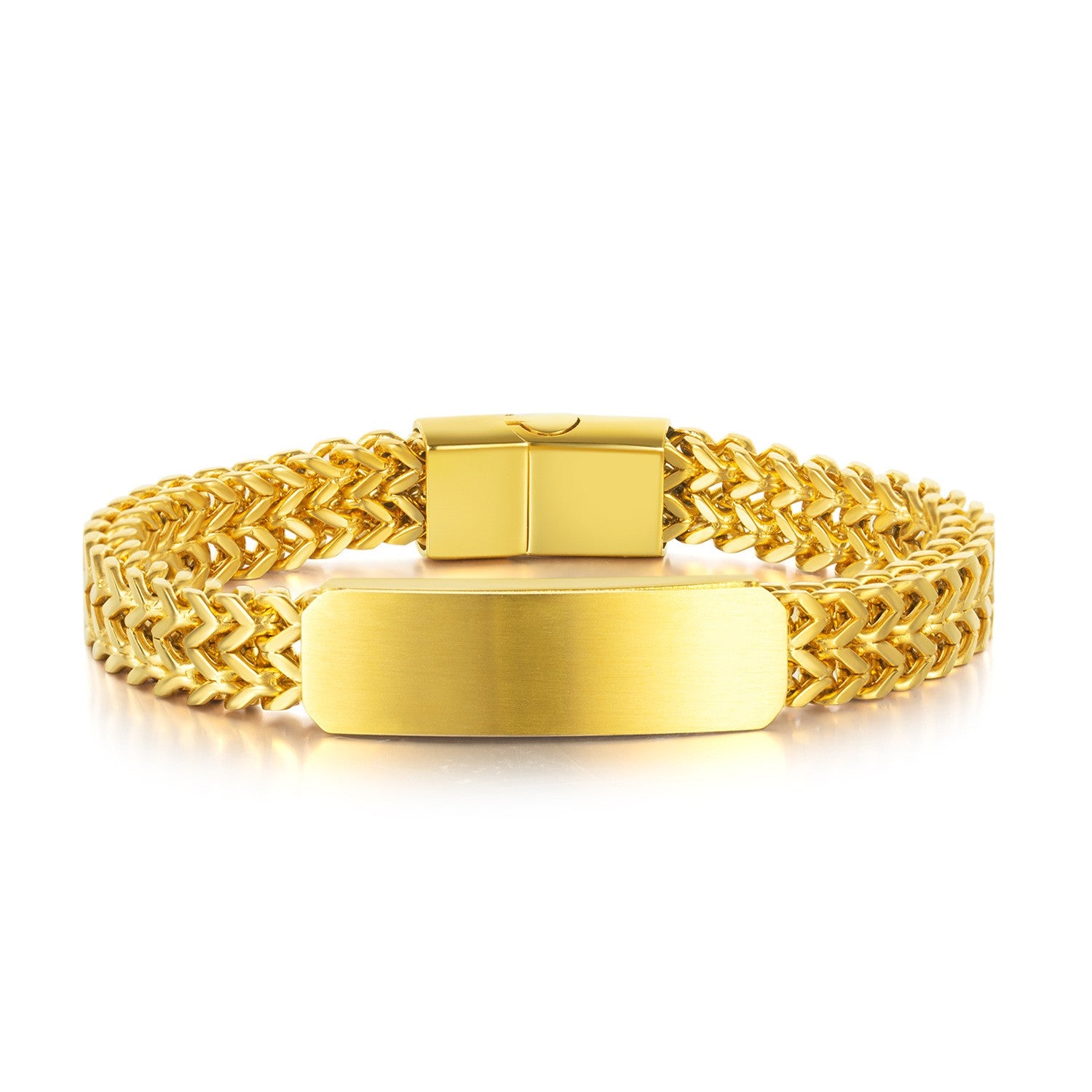 Custom Stainless Steel Engraved Bracelet