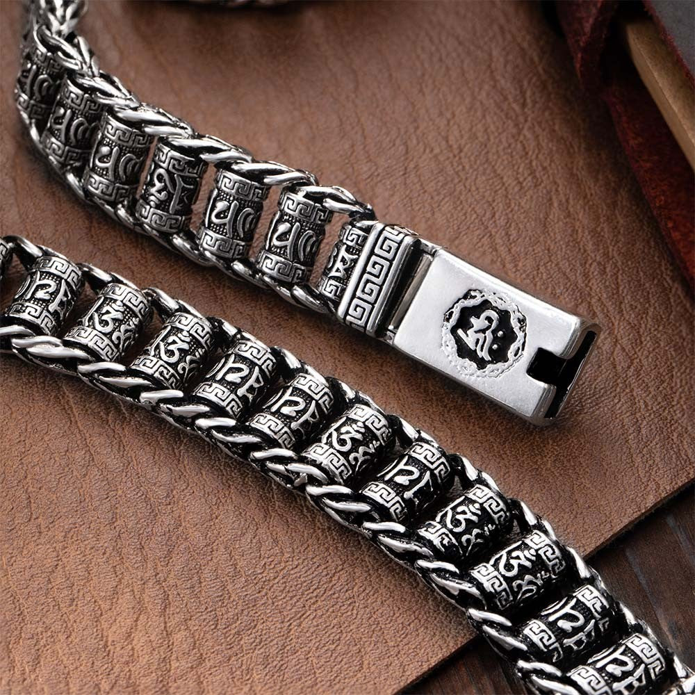 Tibetan Prayer Wheel Spinner Bracelet