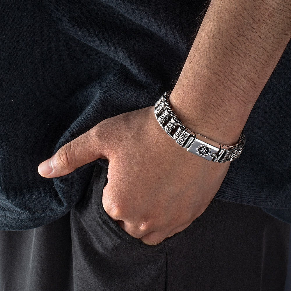Tibetan Prayer Wheel Spinner Bracelet