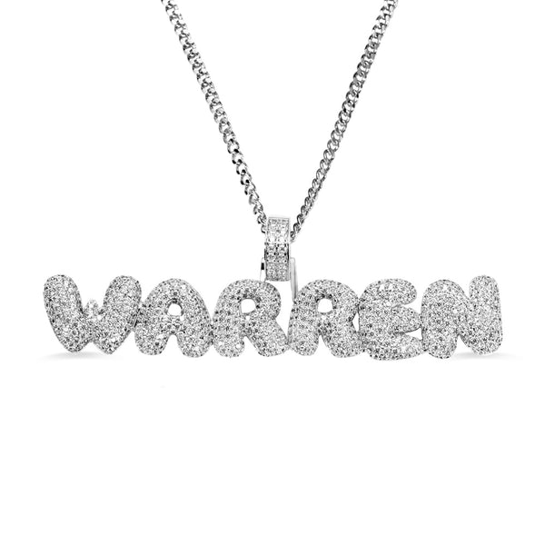 Custom Hip Hop Letter Necklace Pendant