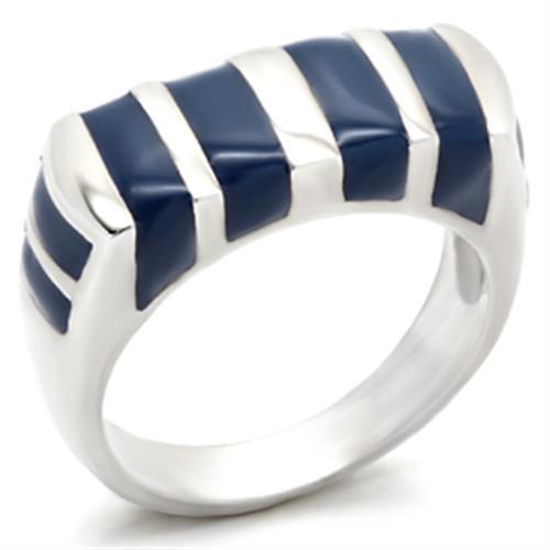 High-Polished 925 Sterling Silver Ring with Epoxy  in Montana