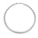 Rhodium Brass Jewelry Sets with AAA Grade CZ  in Clear