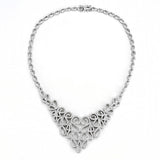 Rhodium Brass Jewelry Sets with AAA Grade CZ  in Clear