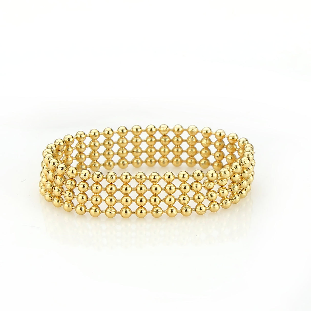 Rhodium Brass Ring with No Stone in No Stone