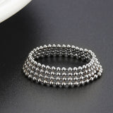 Rhodium Brass Ring with No Stone in No Stone