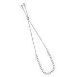 Rhodium Brass Bracelet with AAA Grade CZ in Clear