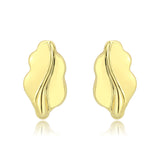 Flash Gold Brass Earring with NoStone in No Stone