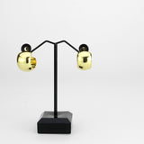 Flash Gold Brass Earring with NoStone in No Stone
