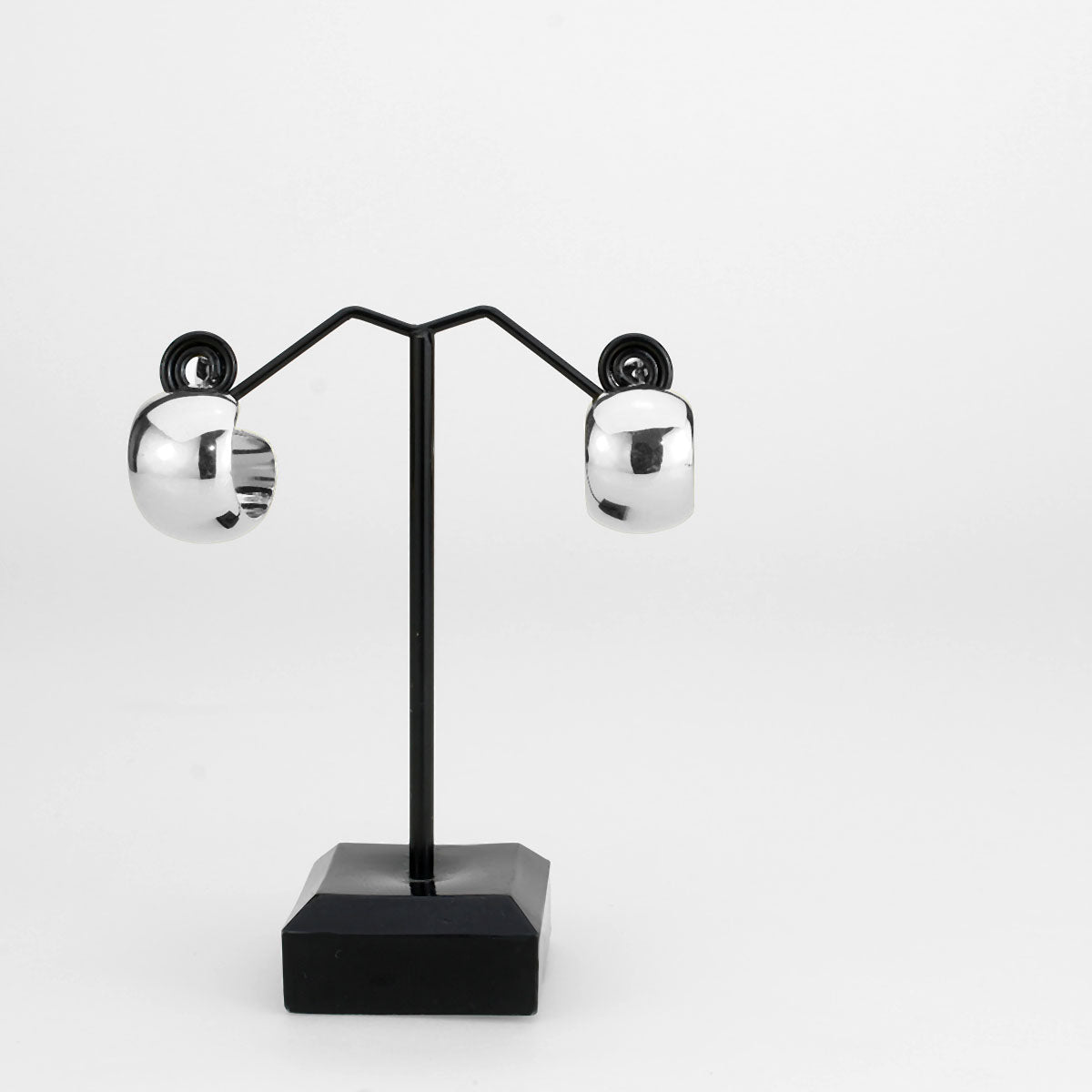 Imitation Rhodium Brass Earring with NoStone in No Stone