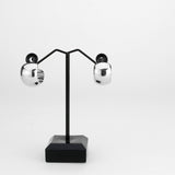 Imitation Rhodium Brass Earring with NoStone in No Stone