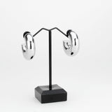 Imitation Rhodium Brass Earring with NoStone in No Stone