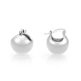 Imitation Rhodium Brass Earring with NoStone in No Stone