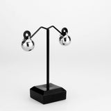 Imitation Rhodium Brass Earring with NoStone in No Stone