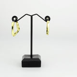 Flash Gold Brass Earring with NoStone in No Stone