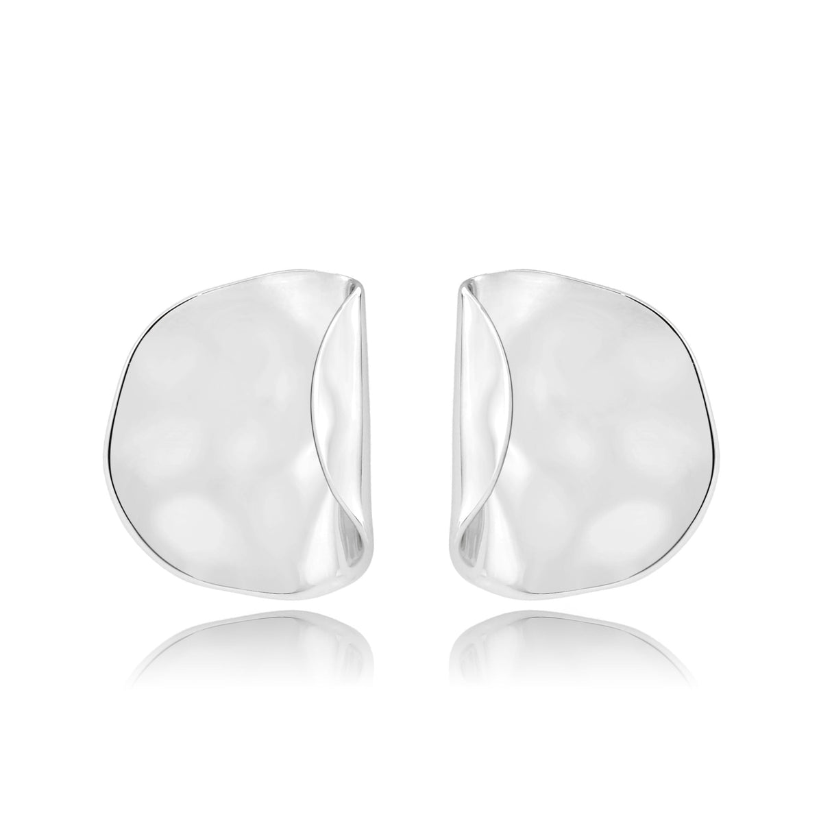 Imitation Rhodium Brass Earring with NoStone in No Stone