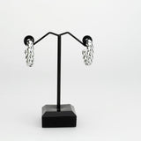 Imitation Rhodium Brass Earring with NoStone in No Stone
