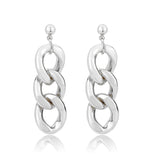 Imitation Rhodium Brass Earring with NoStone in No Stone