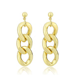 Flash Gold Brass Earring with NoStone in No Stone