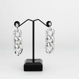 Imitation Rhodium Brass Earring with NoStone in No Stone