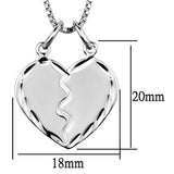 Rhodium Brass Chain Pendant with No Stone