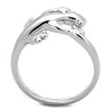 Rhodium Brass Ring with No Stone