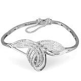 Rhodium Brass Jewelry Sets with AAA Grade CZ  in Clear