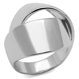 Rhodium Brass Ring with No Stone