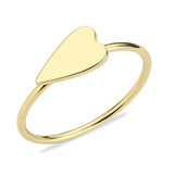 Flash Gold Brass Ring with No Stone in No Stone
