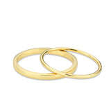 Flash Gold Brass Ring with No Stone in No Stone