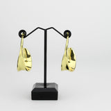 Flash Gold Brass Earring with NoStone in No Stone