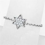Rhodium Brass Ring with AAA Grade CZ  in Clear