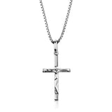 Rhodium Brass Chain Pendant with No Stone