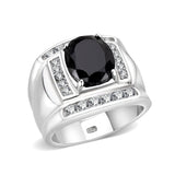 Sterling Silver   Ring with AAA Grade CZ   High Polished(No Plated)