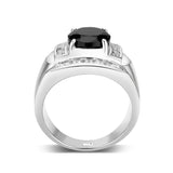 Sterling Silver   Ring with AAA Grade CZ   High Polished(No Plated)