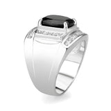 Sterling Silver   Ring with AAA Grade CZ   High Polished(No Plated)