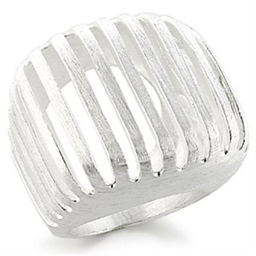 Silver Brass Ring with No Stone