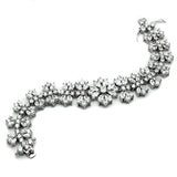 Rhodium Brass Jewelry Sets with AAA Grade CZ  in Clear