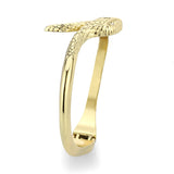 Flash Gold Plated Snake Bangle with Top Grade Crystals
