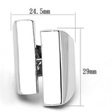 Rhodium Brass Ring with No Stone